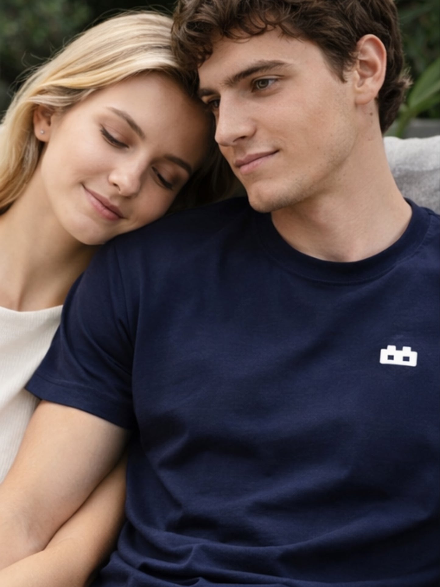 Boxy Crew Men's 100% Cotton Regular Fit Solid Round Neck T-Shirt | Double Bio-Washed | Half Sleeve Casual Plain Tee | 180 GSM Breathable Soft Touch Everyday Wear | Navy Blue | Made in India – product image 2